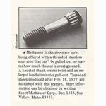 Scott / Mathauser stainless studs (07-1977)