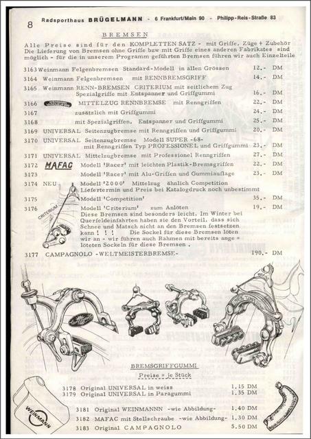Brügelmann catalog (1973)