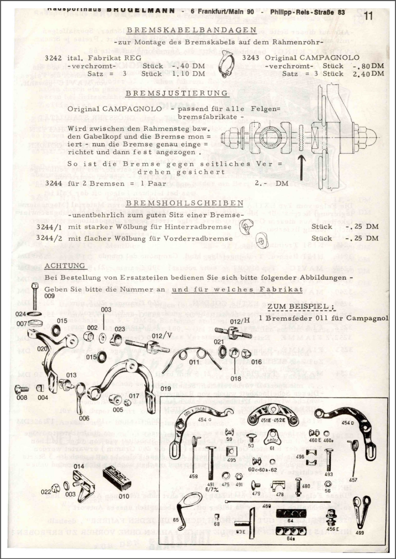 Brügelmann catalog (1973)