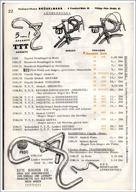 Brügelmann catalog (1973)