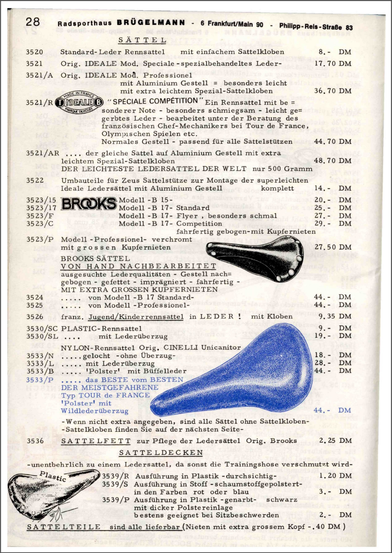 Brügelmann catalog (1973)