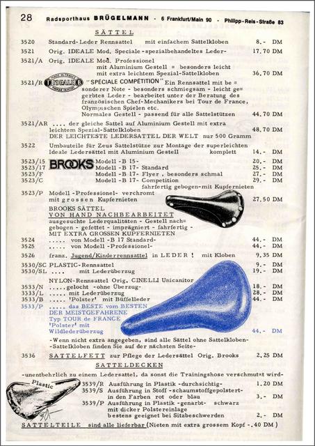 Brügelmann catalog (1973)