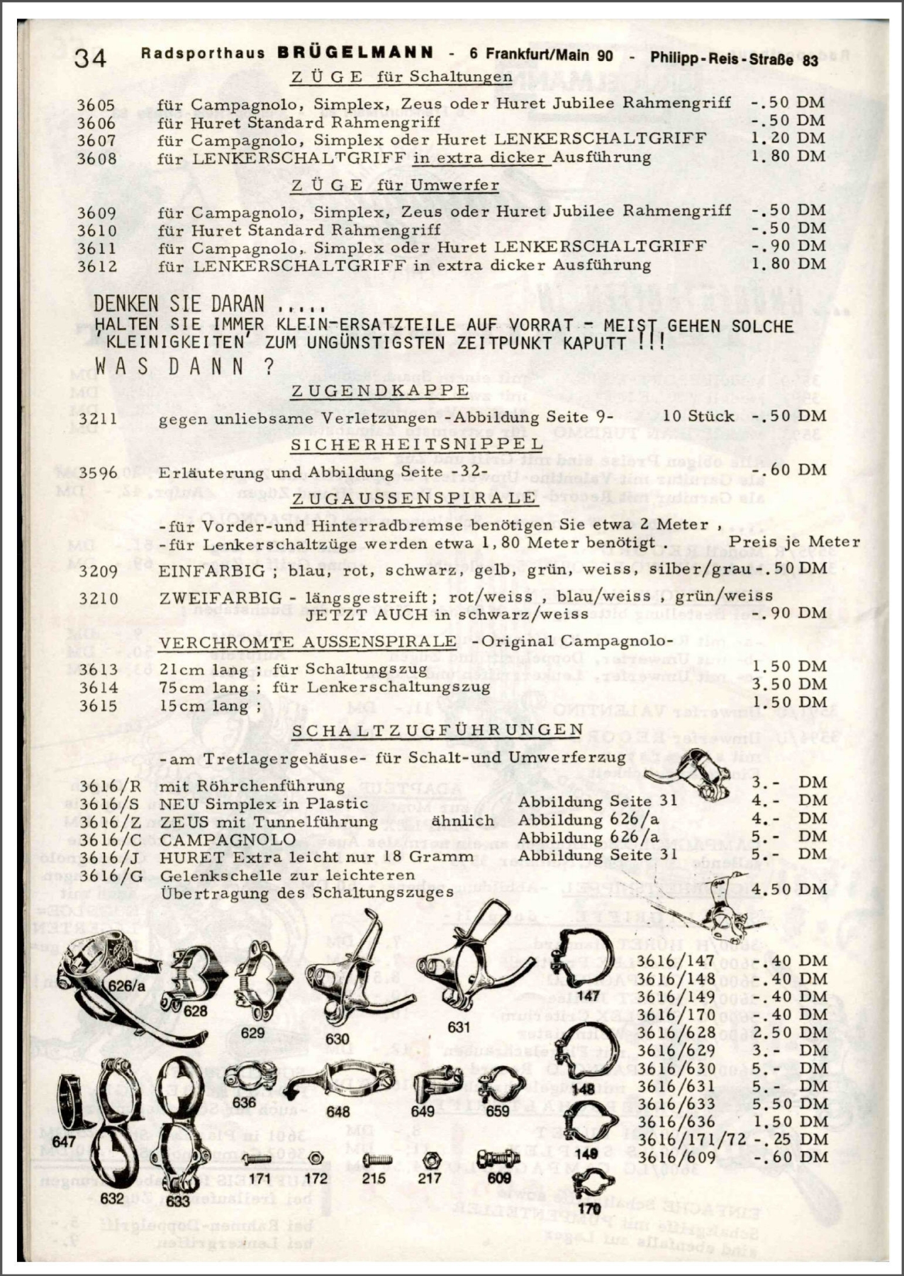 Brügelmann catalog (1973)