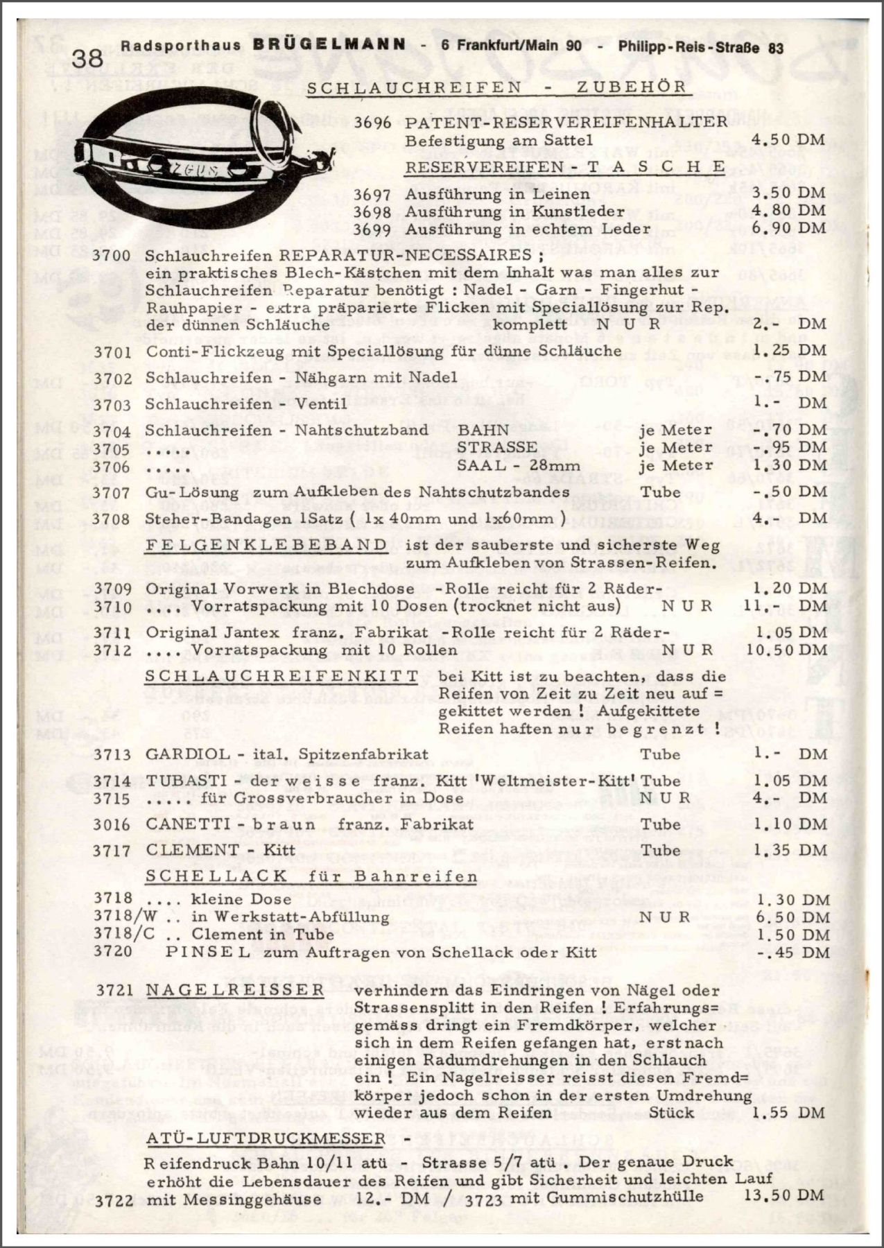 Brügelmann catalog (1973)