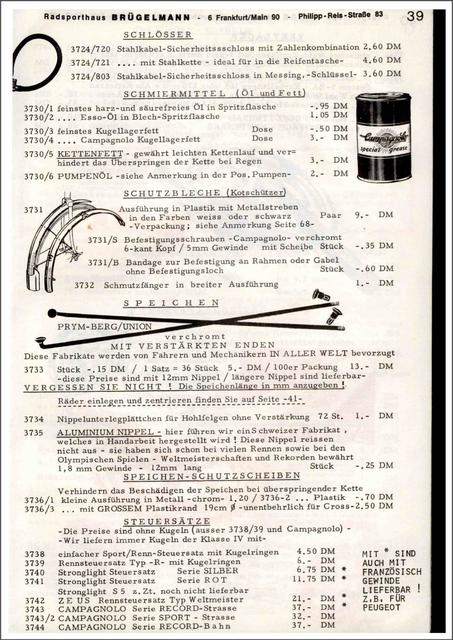 Brügelmann catalog (1973)