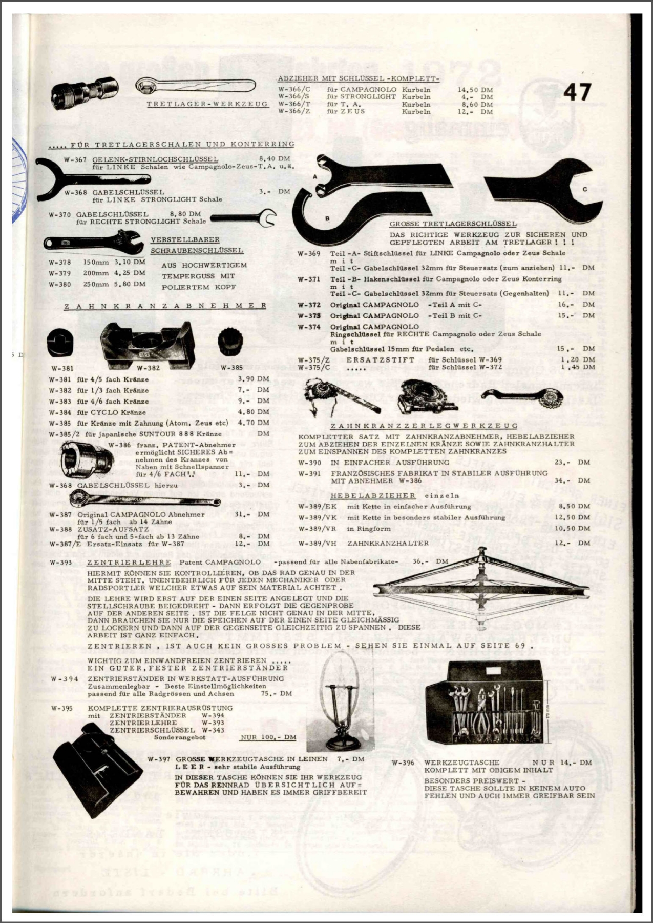 Brügelmann catalog (1973)