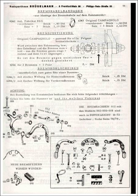 Brügelmann catalog (1974)