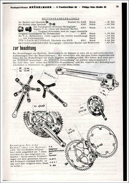 Brügelmann catalog (1974)