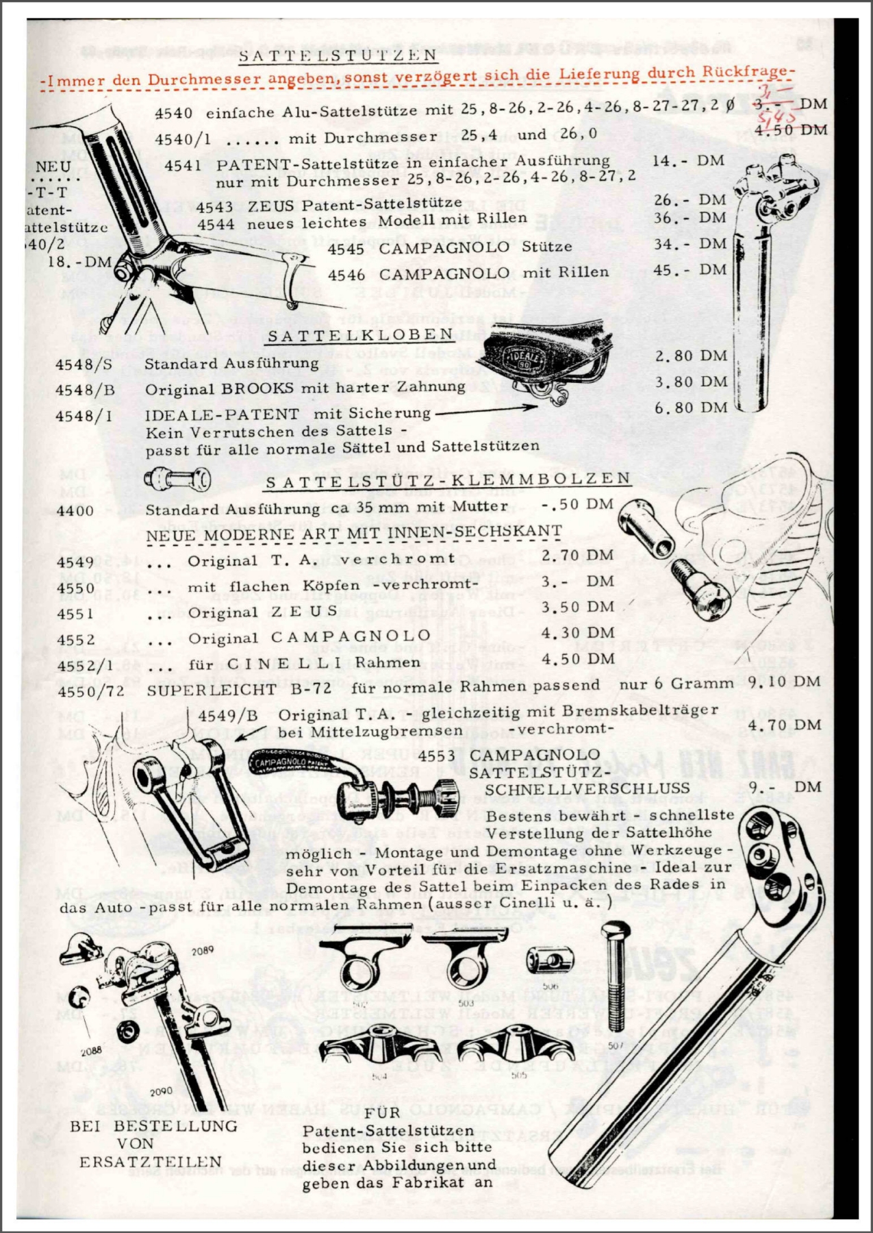 Brügelmann catalog (1974)