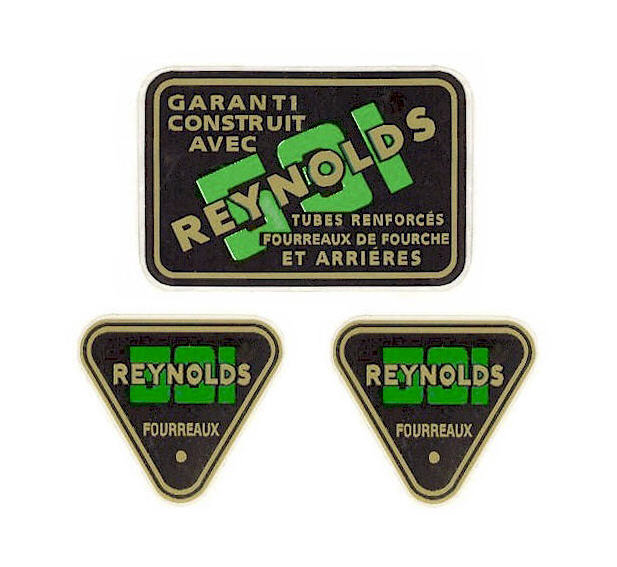 Reynolds 531 decals outlet history