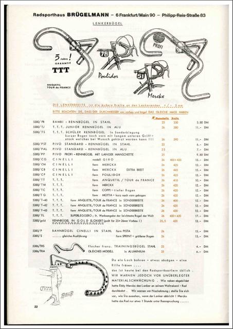 Brügelmann catalog (1975)