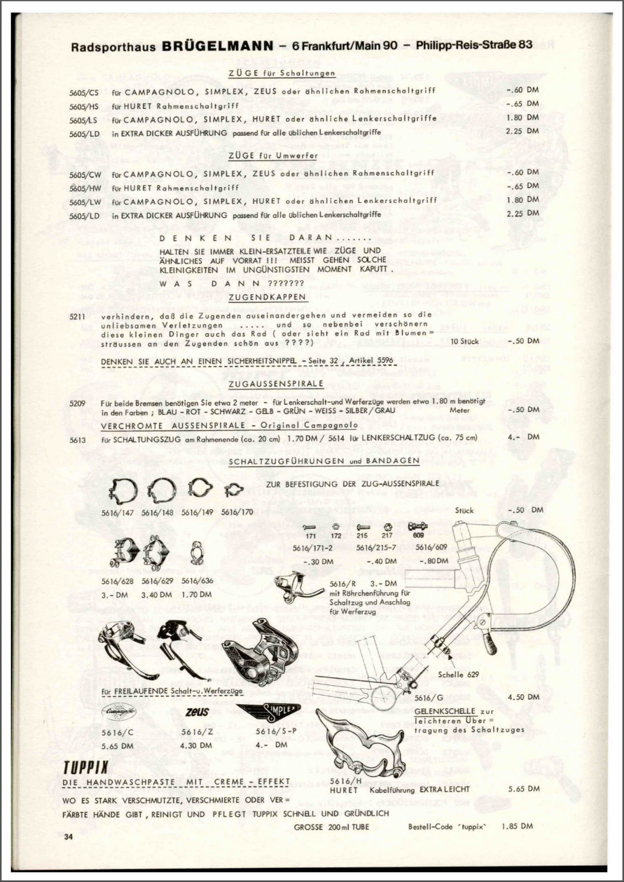 Brügelmann catalog (1975)