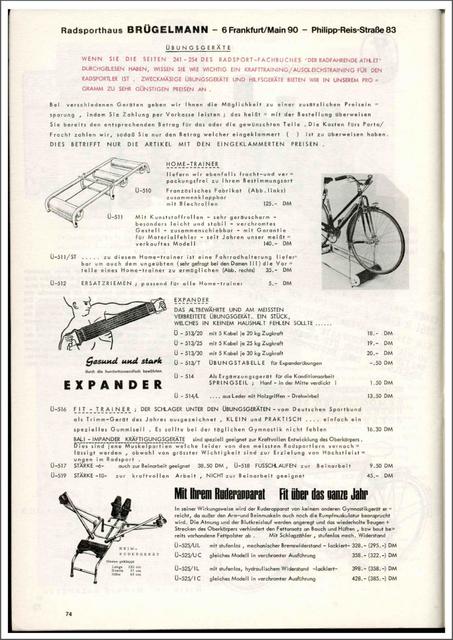 Brügelmann catalog (1975)