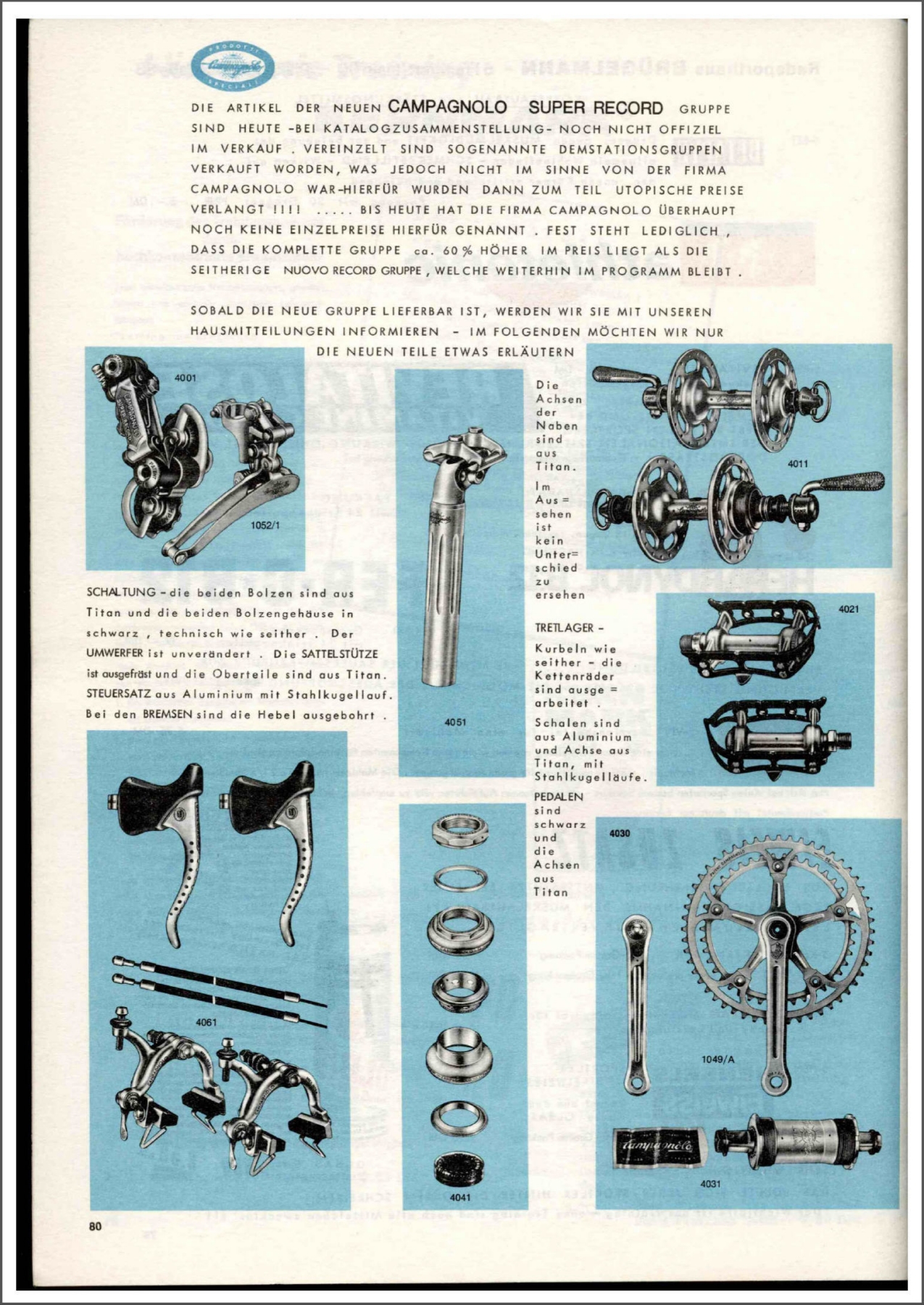 Brügelmann catalog (1975)