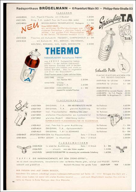 Brügelmann catalog (1976)