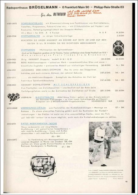 Brügelmann catalog (1976)