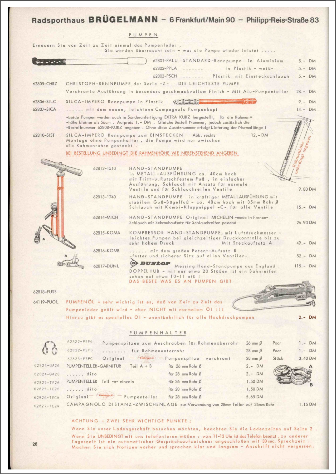 Brügelmann catalog (1976)