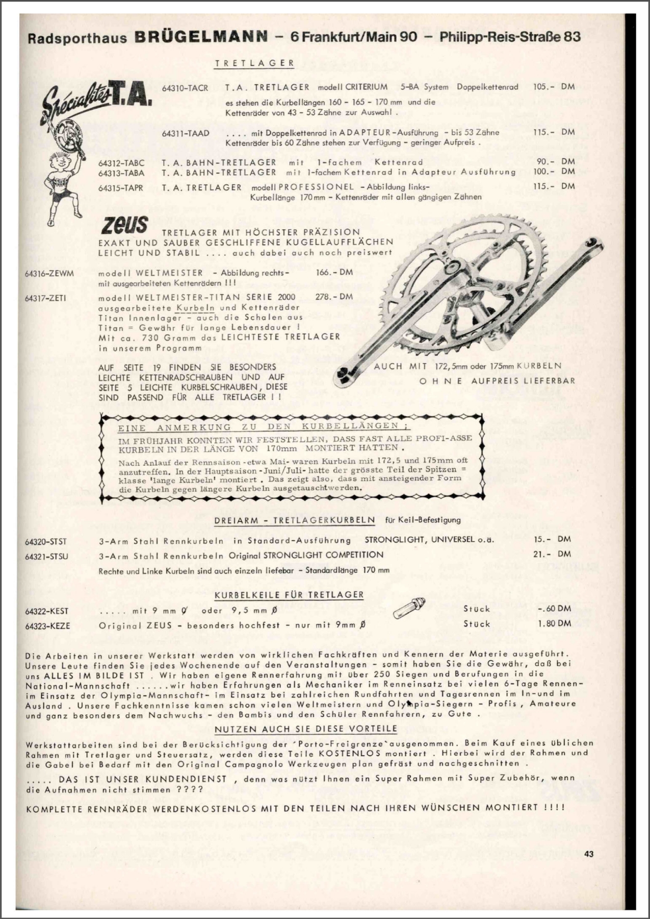 Brügelmann catalog (1976)