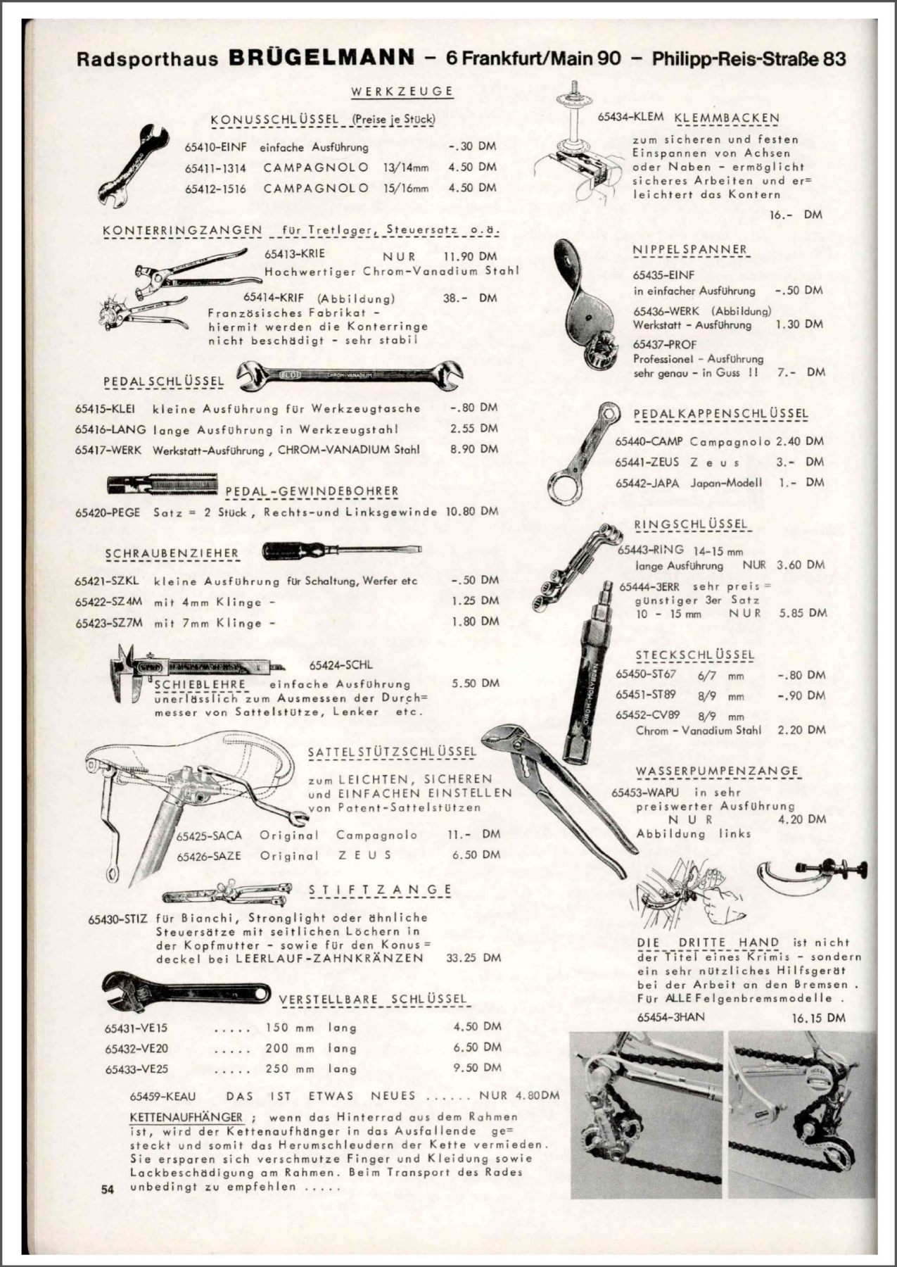 Brügelmann catalog (1976)