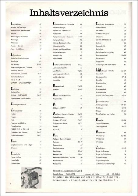 Brügelmann catalog (1977)