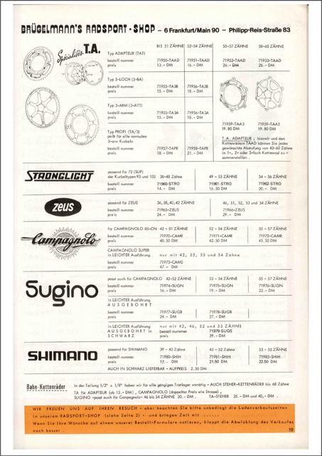 Brügelmann catalog (1977)