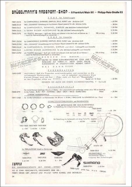 Brügelmann catalog (1977)