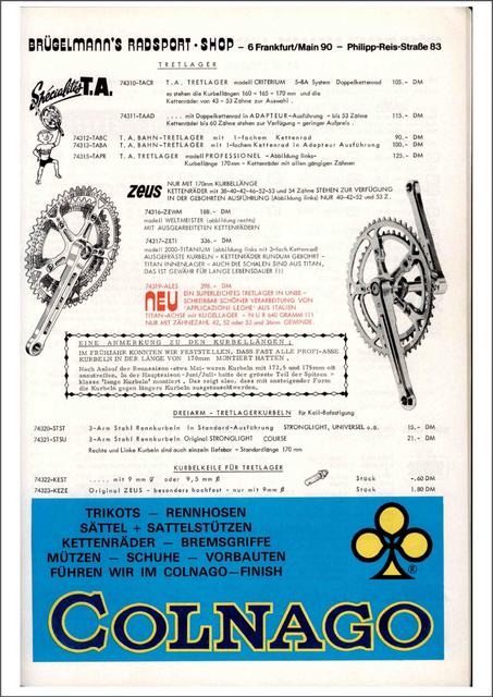 Brügelmann catalog (1977)