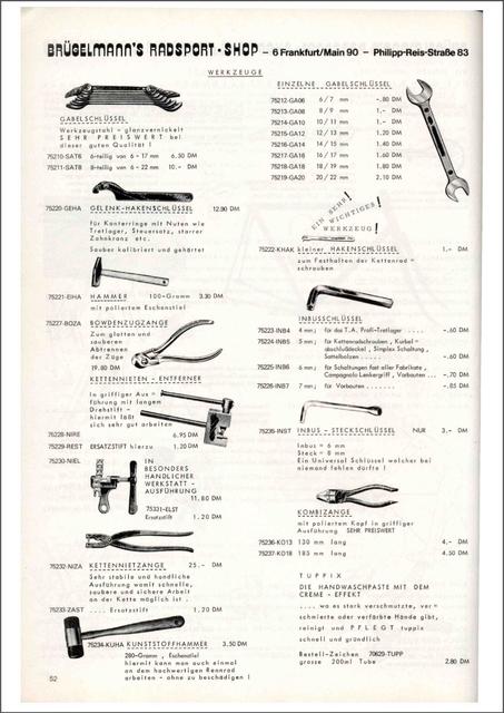 Brügelmann catalog (1977)