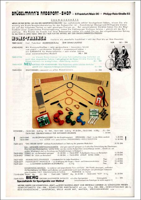 Brügelmann catalog (1977)