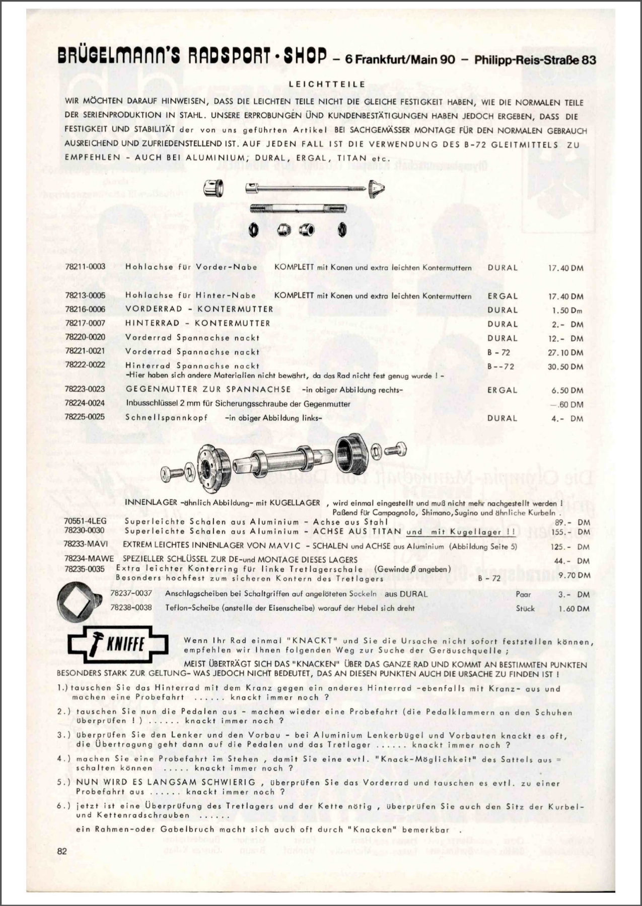 Brügelmann catalog (1977)