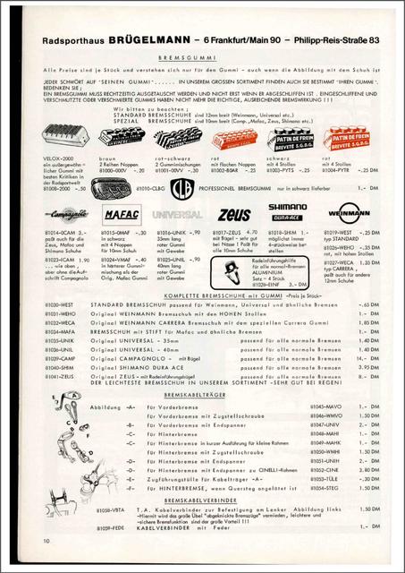 Brügelmann catalog (1978)