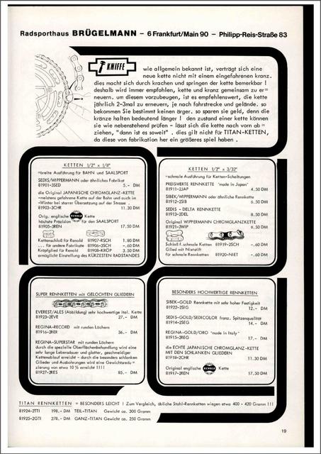 Brügelmann catalog (1978)