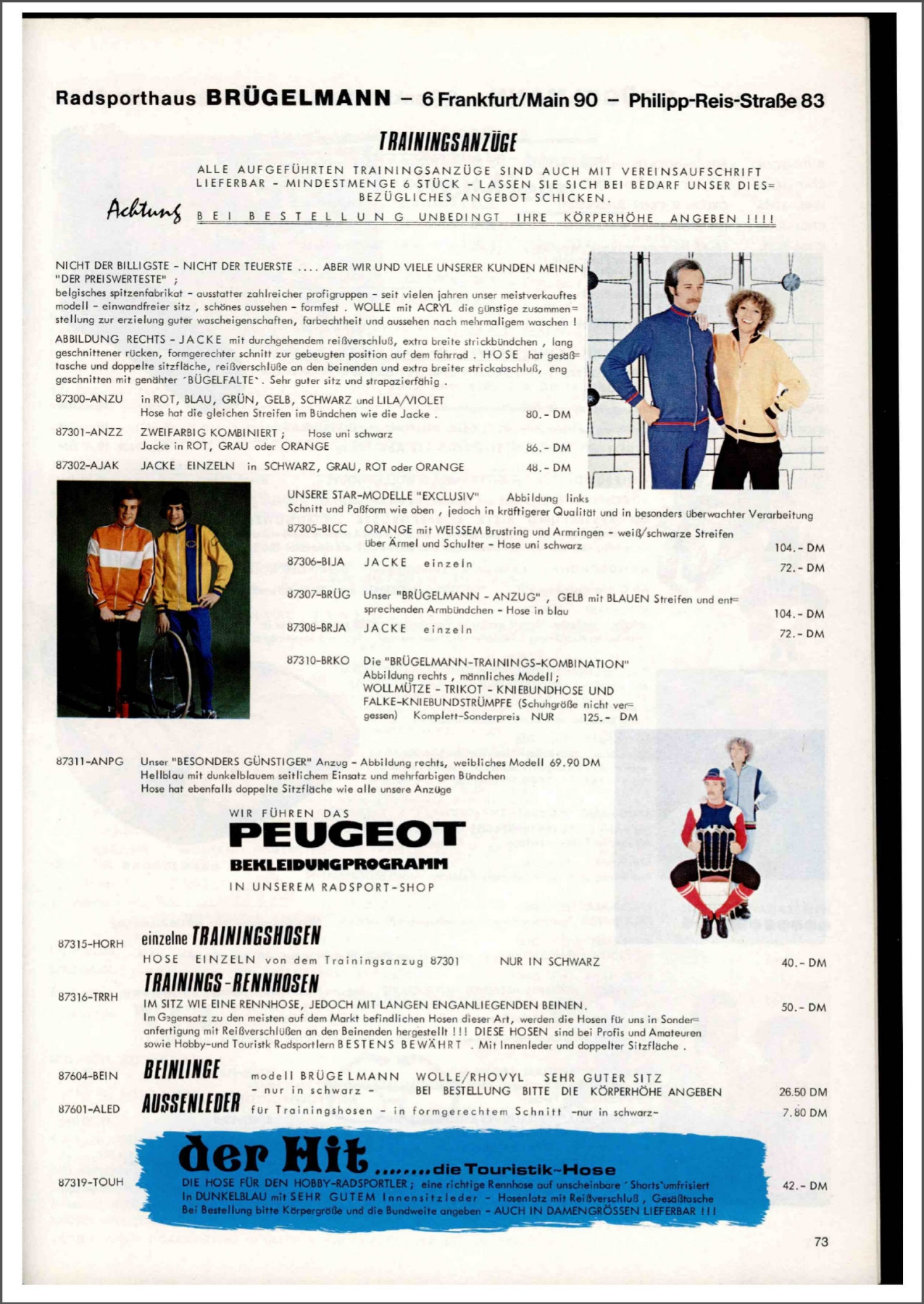 Brügelmann catalog (1978)