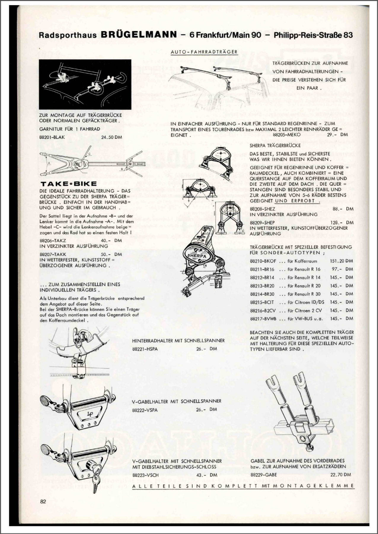 Brügelmann catalog (1978)