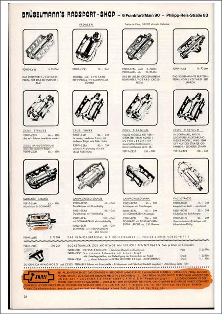 Brügelmann catalog (1979)