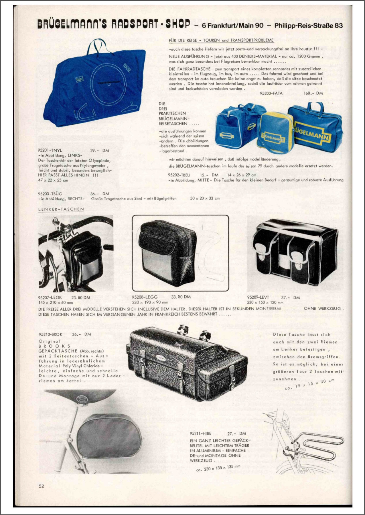 Brügelmann catalog (1979)