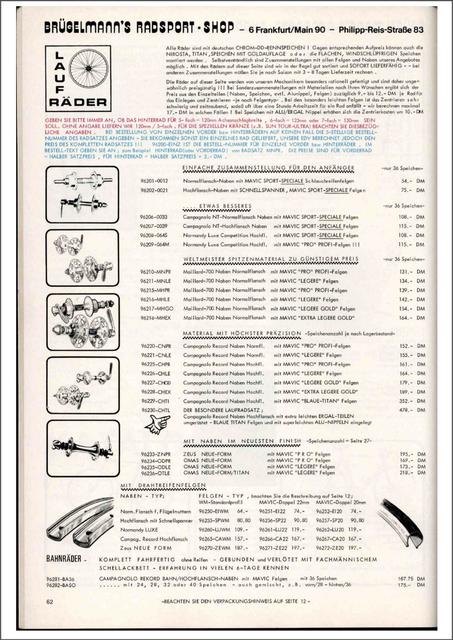 Brügelmann catalog (1979)