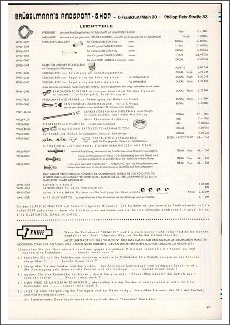 Brügelmann catalog (1979)