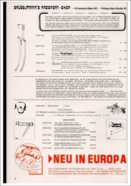 Brügelmann catalog (1980)