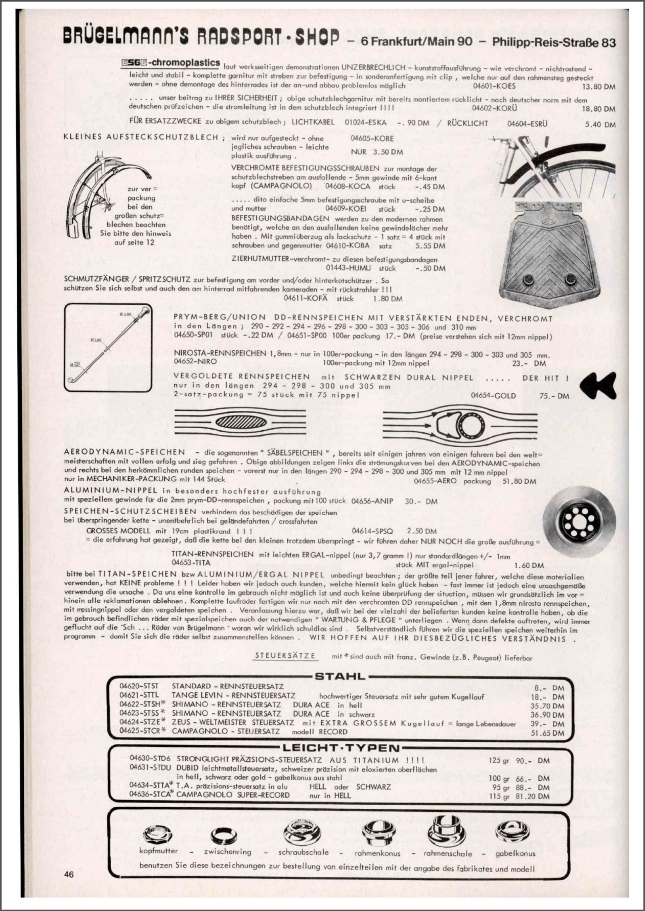 Brügelmann catalog (1980)