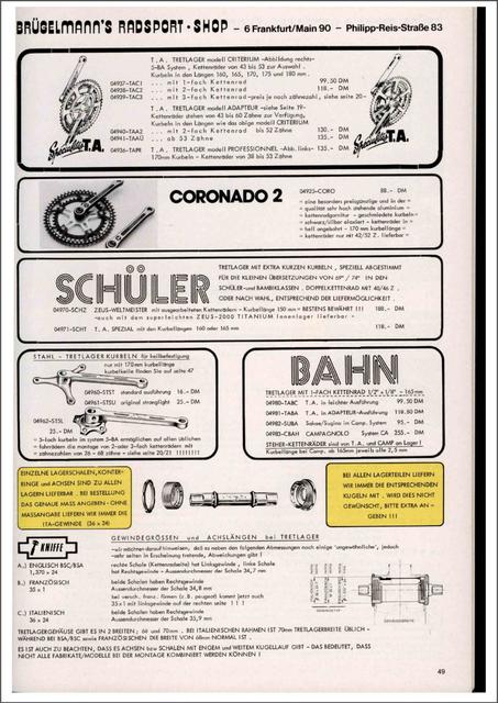 Brügelmann catalog (1980)