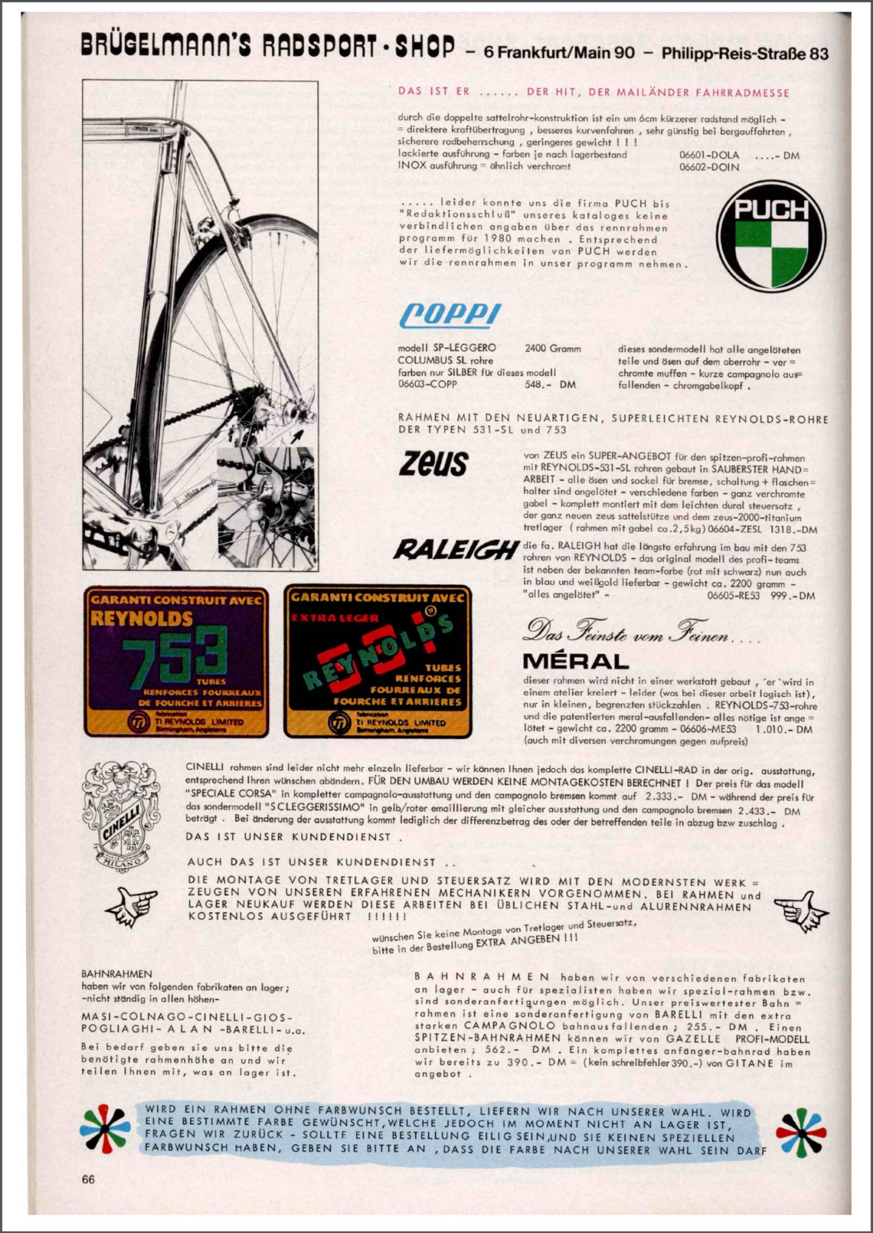 Brügelmann catalog (1980)