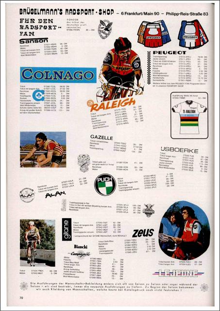 Brügelmann catalog (1980)