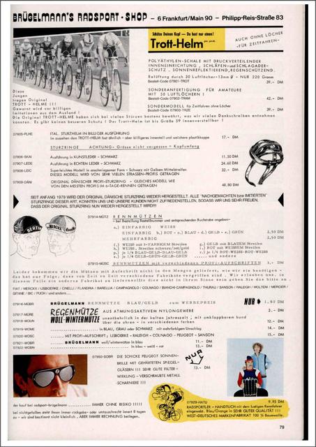 Brügelmann catalog (1980)