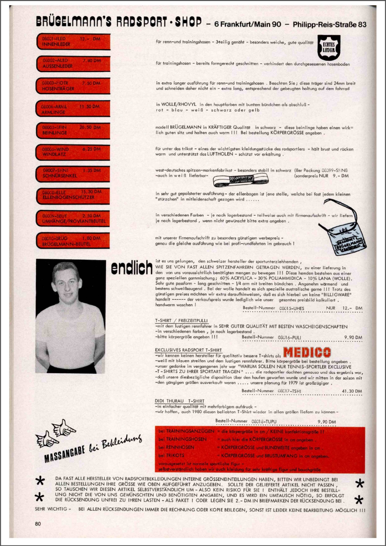 Brügelmann catalog (1980)