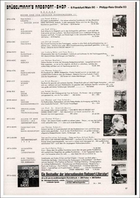 Brügelmann catalog (1980)
