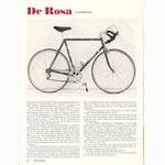 <-- Bicycling Magazine 01-1974 --> De Rosa