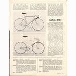 <------ Bicycling Magazine 07-1975 ------> Super Track Bikes - Fuji / Kabuki / Masi / Miyata / Panasonic / Ron Cooper