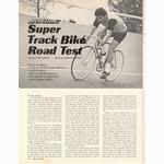 <-- Bicycling Magazine 07-1975 --> Super Track Bikes - Fuji / Kabuki / Masi / Miyata / Panasonic / Ron Cooper