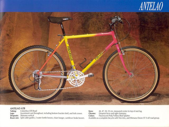 Pinarello catalog 1989